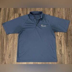 Men’s Chick-Fil-A Blue Employee Performance Stretch Polo Short- Medium